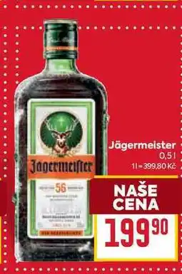 Billa Jägermeister 0,5l nabídka