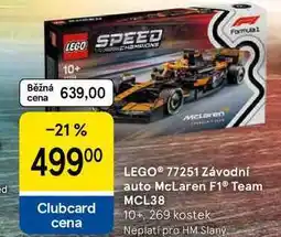 Tesco LEGO 77251 Závodní auto McLaren F1 Team MCL38 10+, 269 kostek nabídka