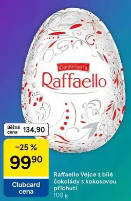 Tesco Raffaello Vejce z bílé čokolády s kokosovou příchutí, 100 g nabídka