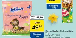 Tesco Manner Nugátový krém kuřátko, 75 g nabídka