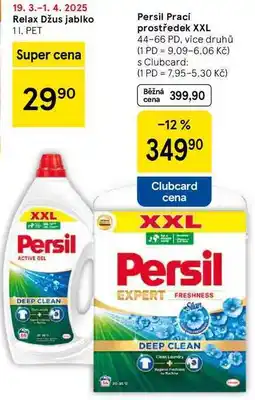 Tesco Persil Prací prostředek XXL, 44-66 PD, více druhů nabídka