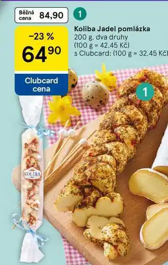 Tesco Koliba Jadel pomlázka, 200 g nabídka