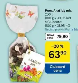 Tesco Poex Arašídy mix, 200 g nabídka