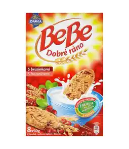 Tesco Opavia BeBe Dobré ráno cereální sušenky 400g, různé druhy (8 kusů) nabídka