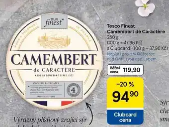 Tesco Tesco Finest Camembert de Caractère, 250 g nabídka