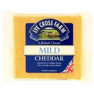 Tesco Lye Cross Farm English mild cheddar přírodní tvrdý sýr 200g nabídka