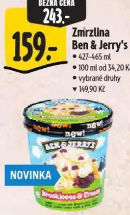 Albert Zmrzlina Ben & Jerry's nabídka