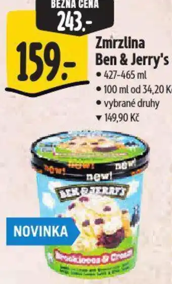 Albert Zmrzlina Ben & Jerry's nabídka