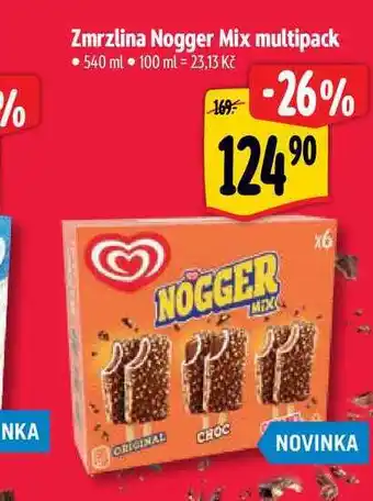 Albert Zmrzlina Nogger Mix multipack 540 ml nabídka