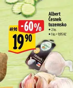 Albert Albert Česnek tuzemsko 2 ks nabídka