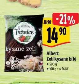 Albert Albert Zelí kysané bílé 500 g nabídka