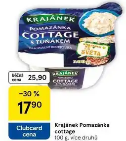 Tesco Krajánek Pomazánka cottage, 100 g nabídka