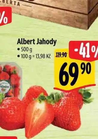 Albert Albert Jahody 500 g nabídka