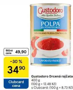 Tesco Gustodoro Drcená rajčata, 400 g nabídka