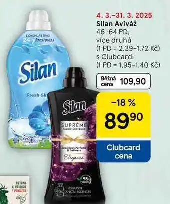 Tesco Silan Aviváž, 46-64 PD nabídka