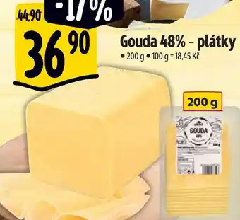 Albert Gouda 48% - plátky 200 g nabídka