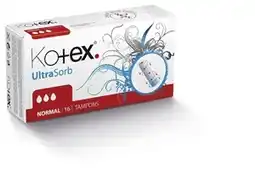 Tesco Kotex dámské hygienické tampony 16ks nabídka