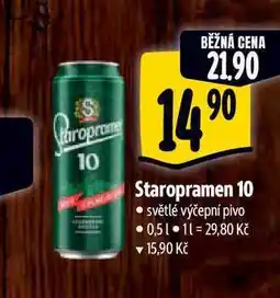 Albert Staropramen 10 0,5 l nabídka