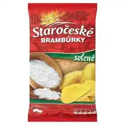 Albert Golden Snack Staročeské brambůrky 80g, vybrané druhy nabídka