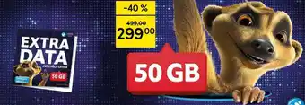 Tesco EXTRA DATA, 50 GB nabídka