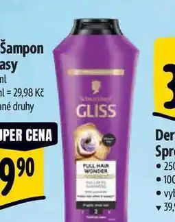 Albert GLISS šampon 400 ml nabídka