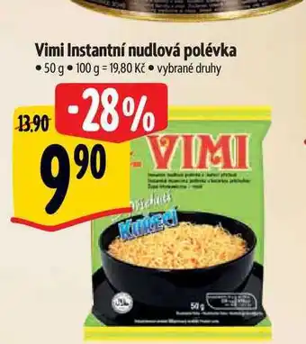 Albert Vimi Instantní nudlová polévka 50 g nabídka