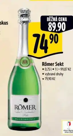 Albert Römer Sekt 0,75 l nabídka