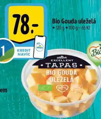 Albert Bio Gouda uleželá 120 g nabídka