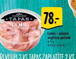 Albert Lomo - sušená vepřová pečeně 70 g nabídka