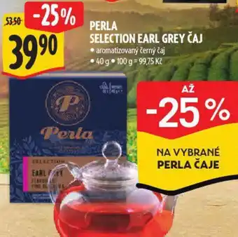 Albert PERLA Selection earl grey čaj nabídka