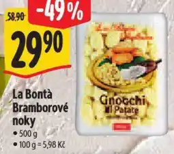 Albert La Bontà Bramborové noky nabídka