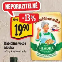 Albert Babiččina volba Mouka nabídka