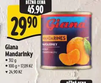 Albert Giana Mandarinky nabídka