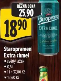 Albert Staropramen Extra chmel nabídka