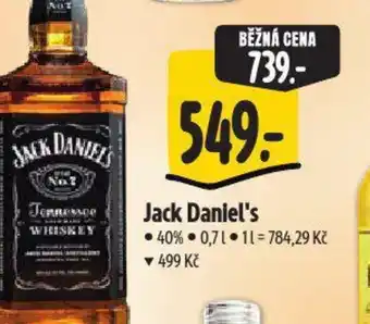 Albert Jack Daniel's nabídka