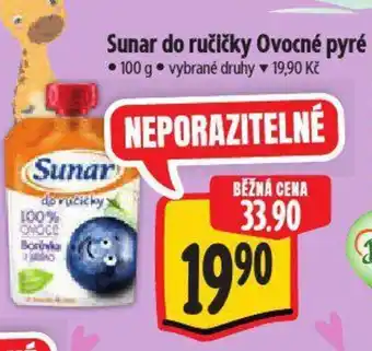 Albert Sunar do ručičky Ovocné pyré nabídka