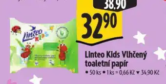 Albert Linteo Kids Vlhčený toaletní papír nabídka