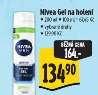 Albert Nivea Gel na holení nabídka