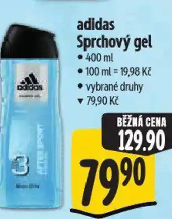 Albert adidas Sprchový gel nabídka