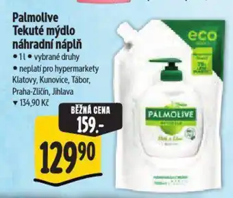 Albert Palmolive Tekuté mýdlo náhradní náplň nabídka