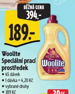 Albert Woolite Speciální prací prostředek nabídka