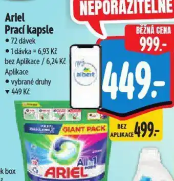 Albert Ariel Prací kapsle nabídka