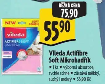 Albert Vileda Actifibre Soft Mikrohadřík nabídka