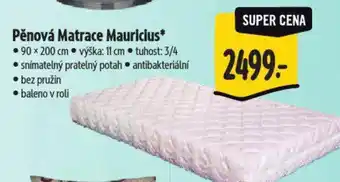 Albert Pěnová Matrace Mauricius nabídka