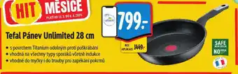 Albert Tefal Pánev Unlimited 28 cm nabídka