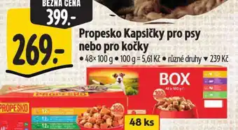 Albert Propesko Kapsičky pro psy nebo pro kočky nabídka