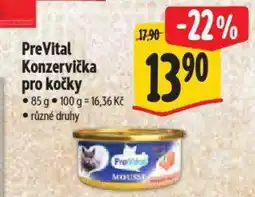 Albert PreVital Konzervička pro kočky nabídka