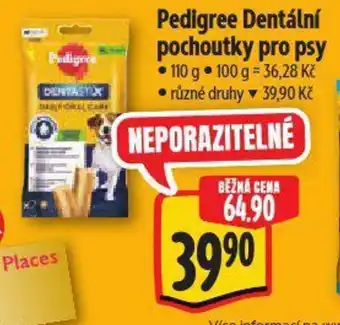 Albert Pedigree Dentální pochoutky pro psy nabídka