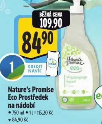 Albert Nature's Promise Eco Prostředek na nádobí nabídka