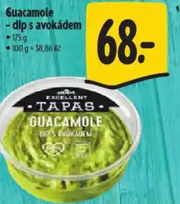 Albert Guacamole - dip s avokádem nabídka